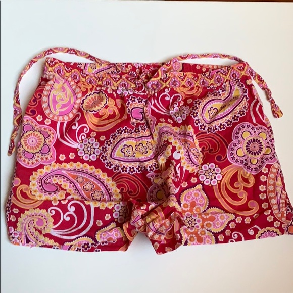 Vera Bradley Pants - Vera Bradley Women’s Small Shorts Raspberry Fizz